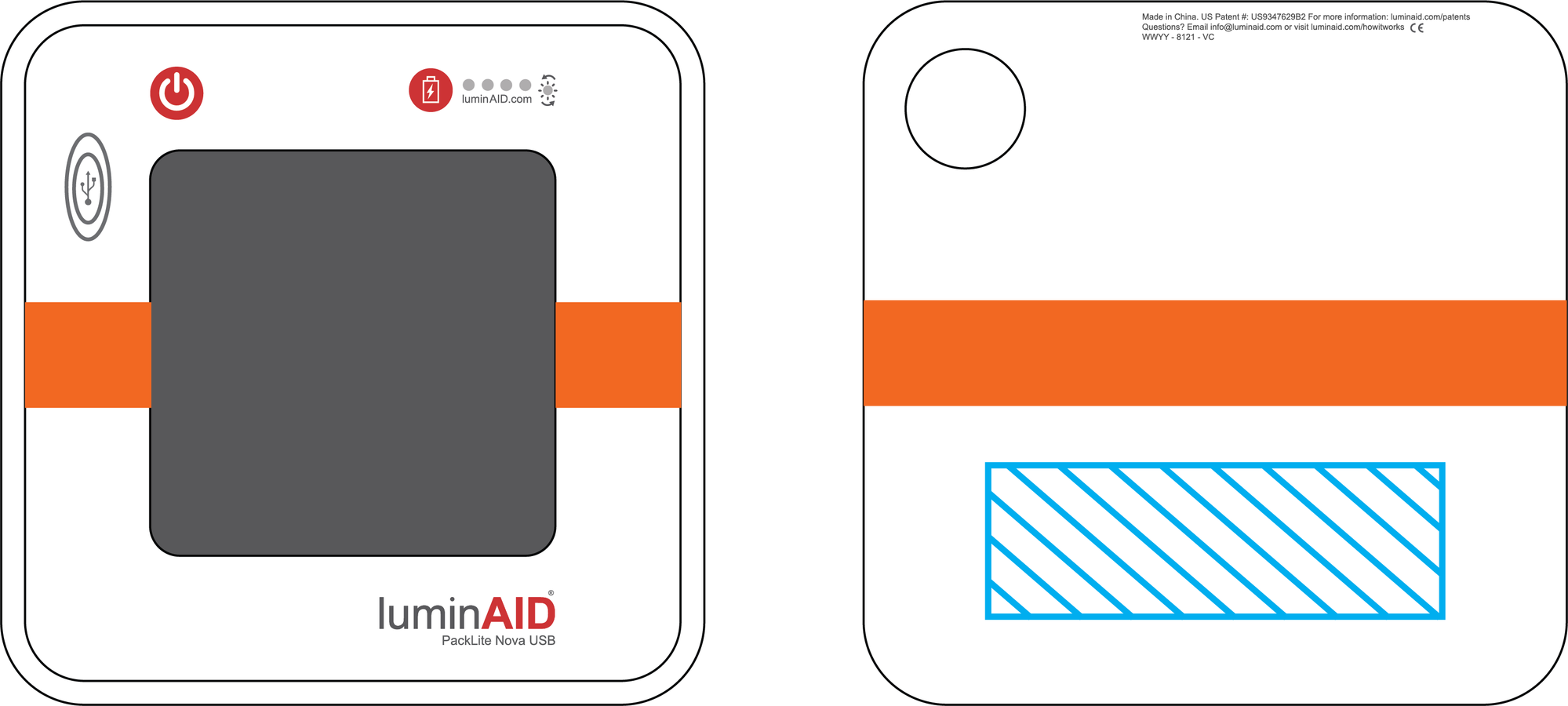 Custom LuminAIDs place your logo